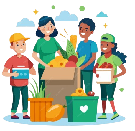 Food rescue illustration